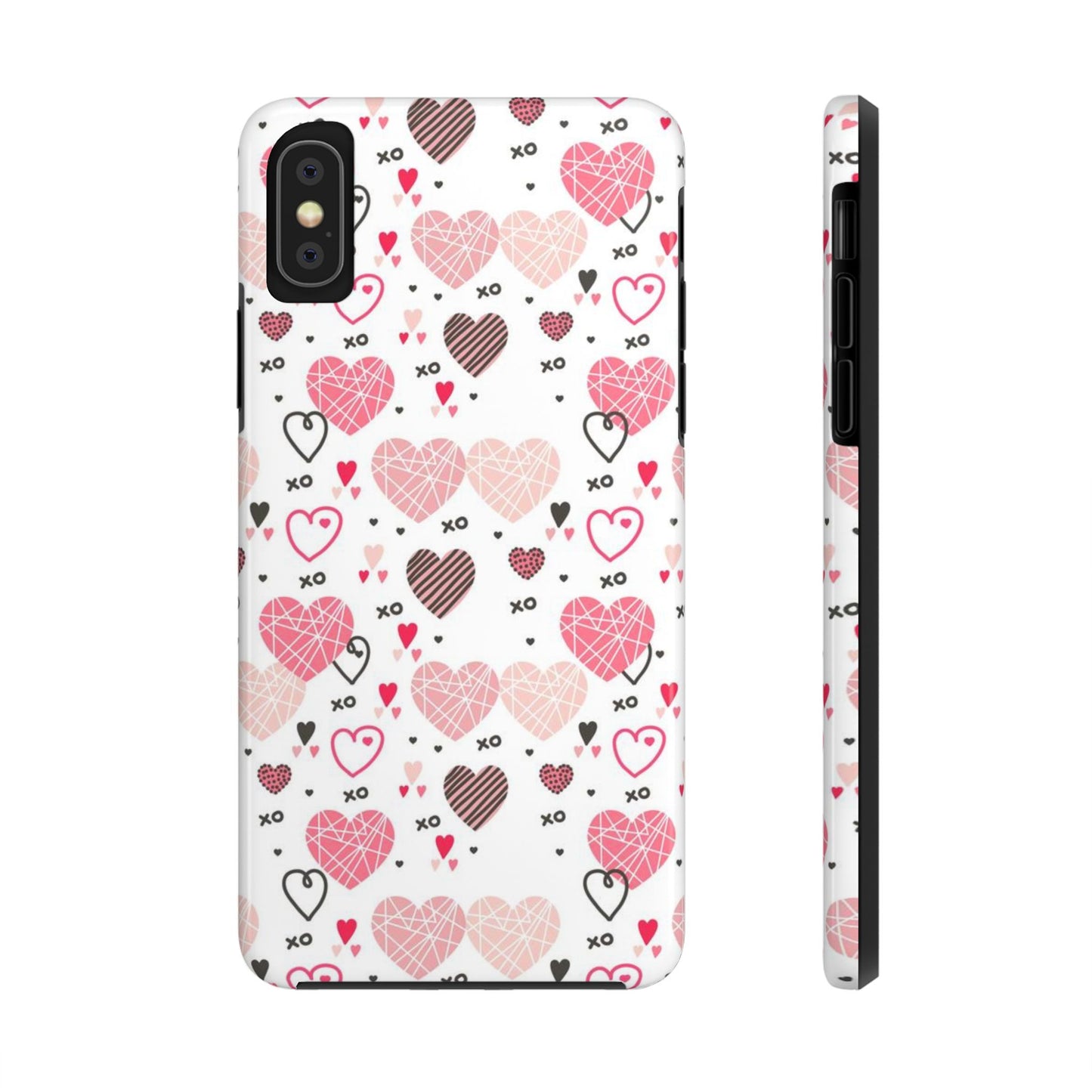 Valentine Hearts Tough Phone Cases iPhone XS