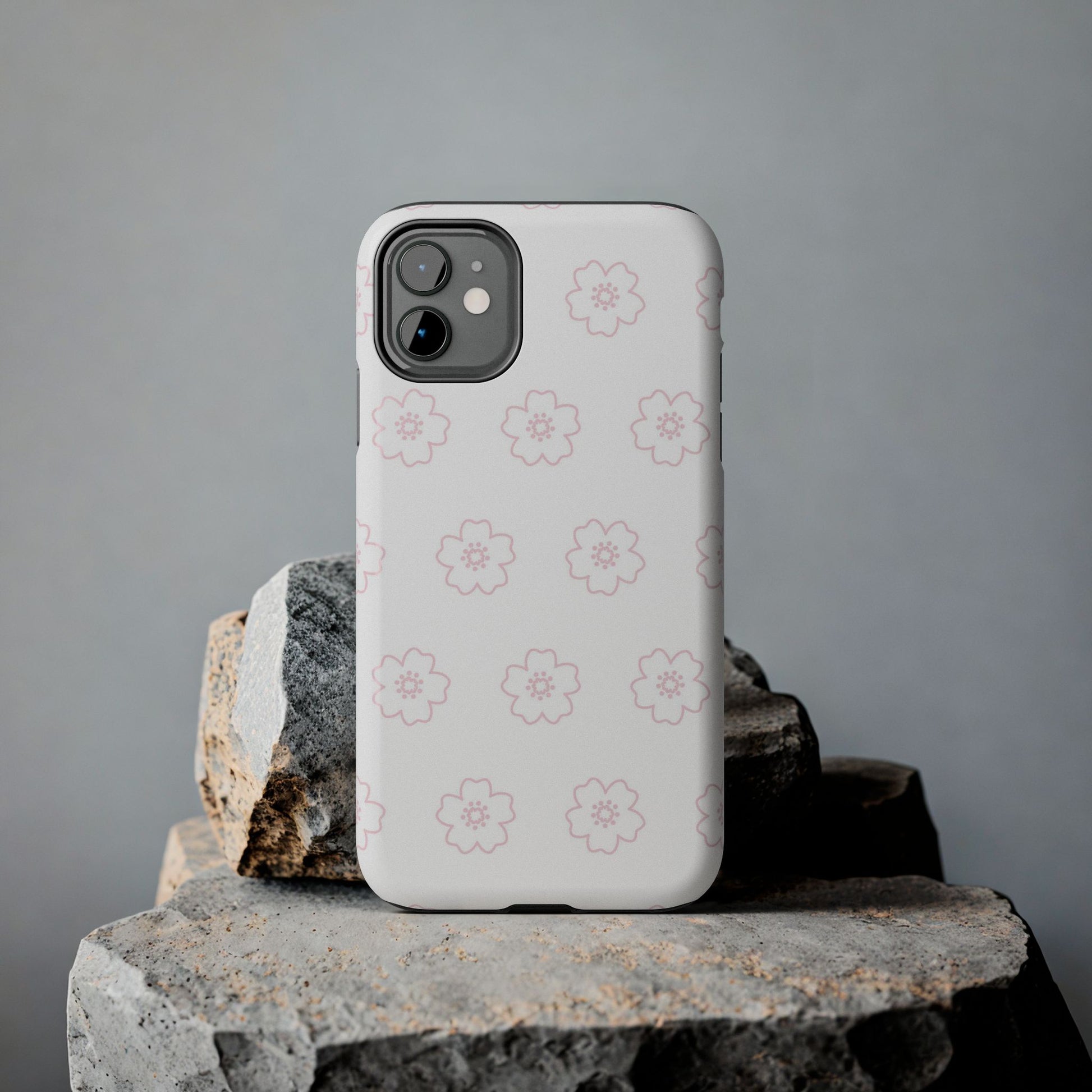 Cherry blossom seamless pattern Tough Phone Cases