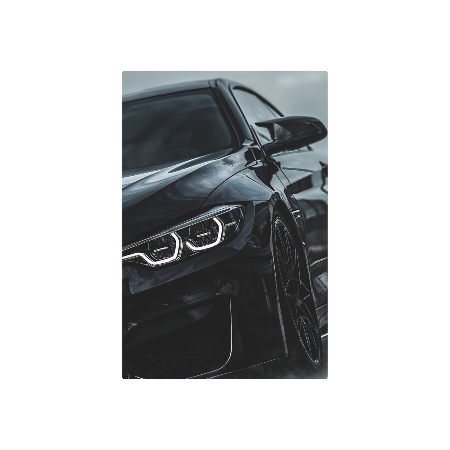 Bmw Metal print 24" x 36" (Vertical) 0.12''