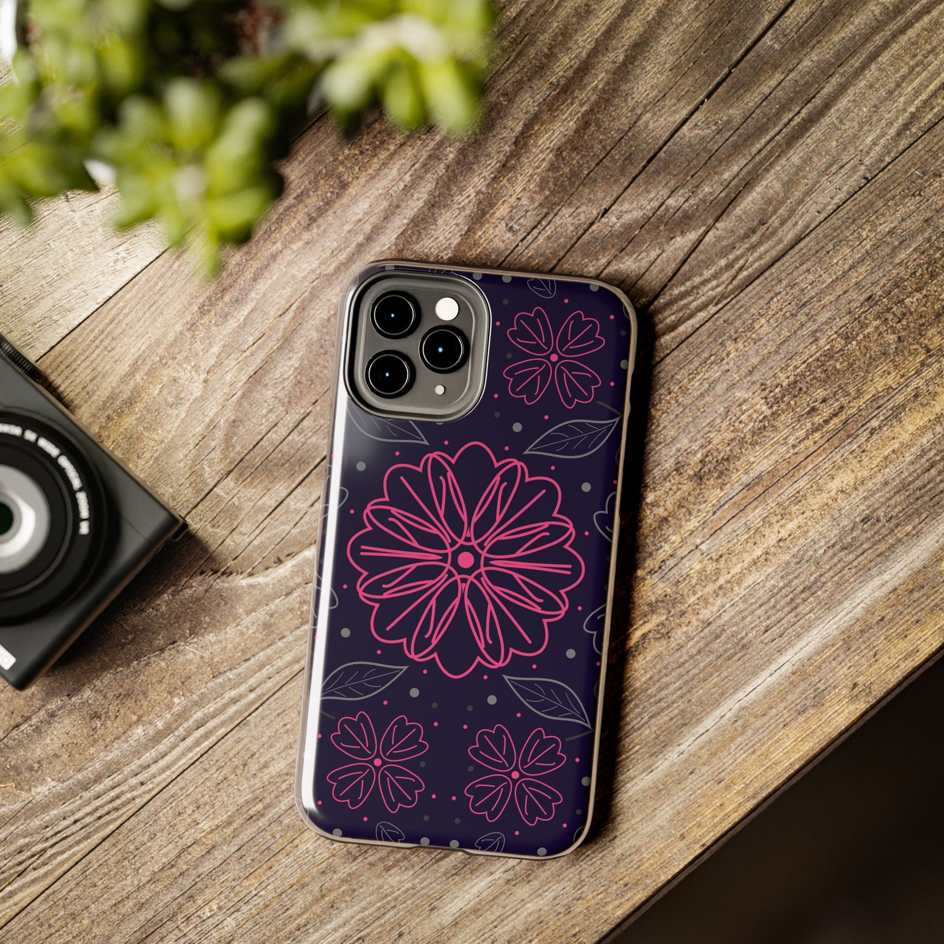 Seamless pattern geometry graphic for textile wrapping cover floor fabric Tough Phone Cases