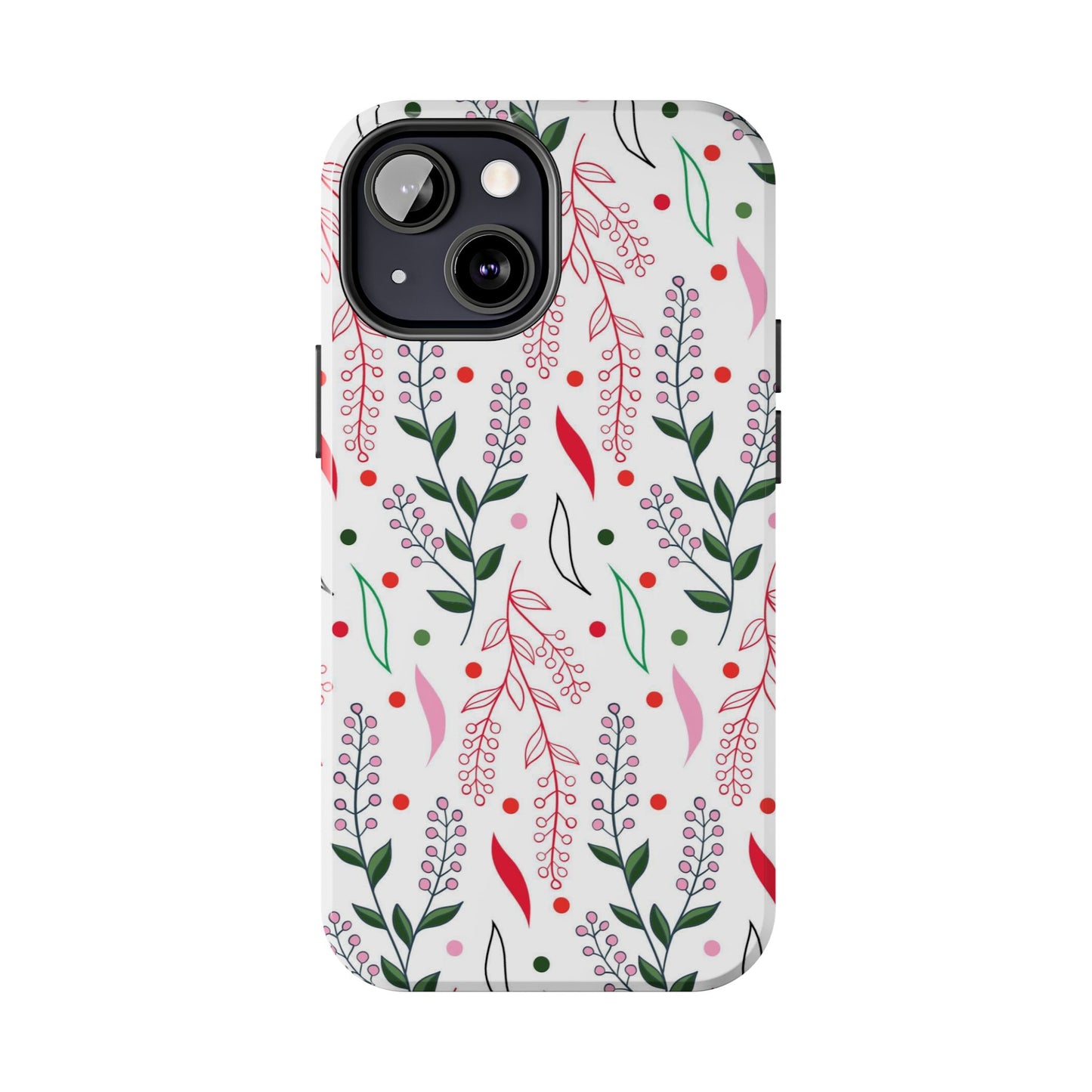 Seamless floral pattern, cute ditsy Tough Phone Cases