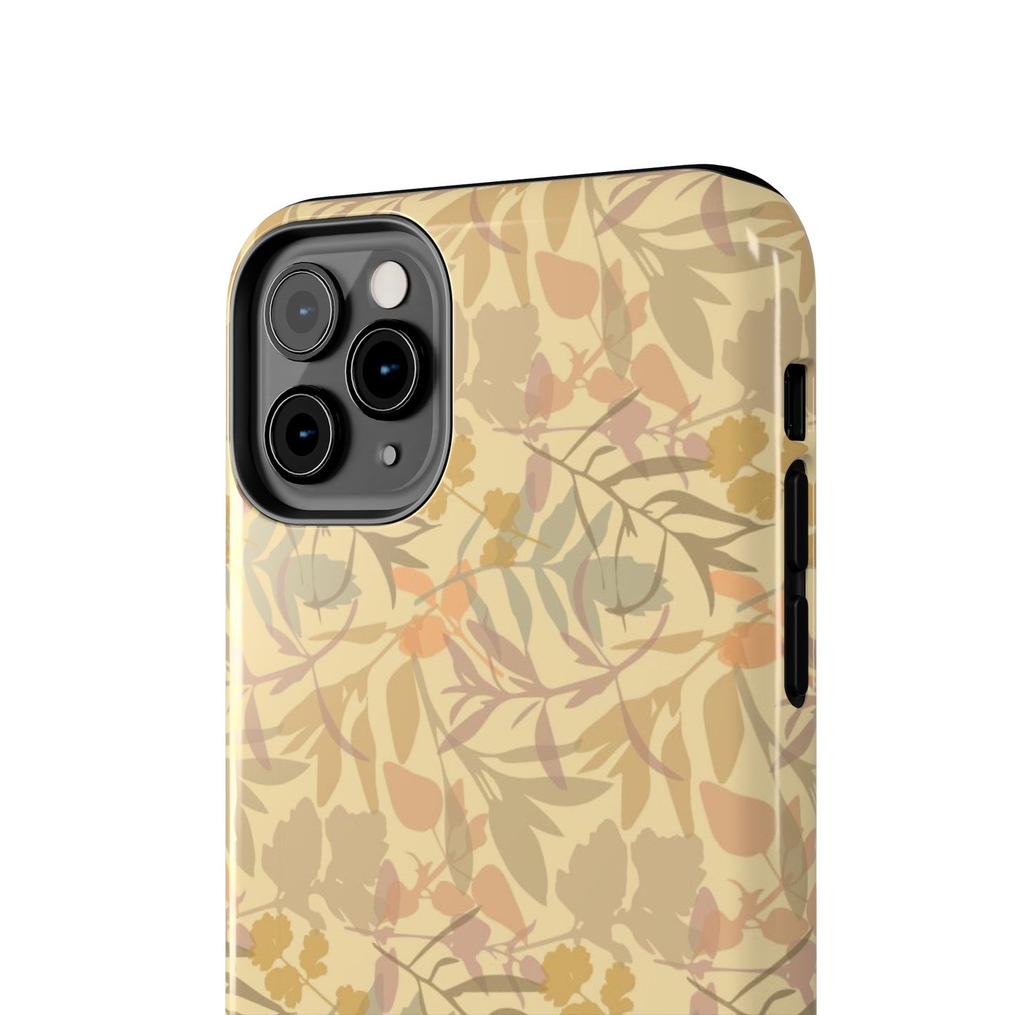 Boho Plants Leafs Pattern Tough Phone Cases