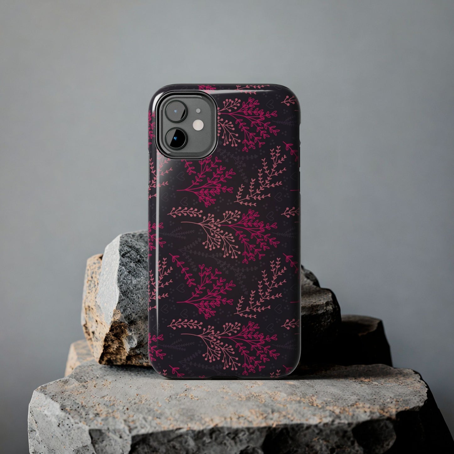 Moody Botanical Tough Phone Cases