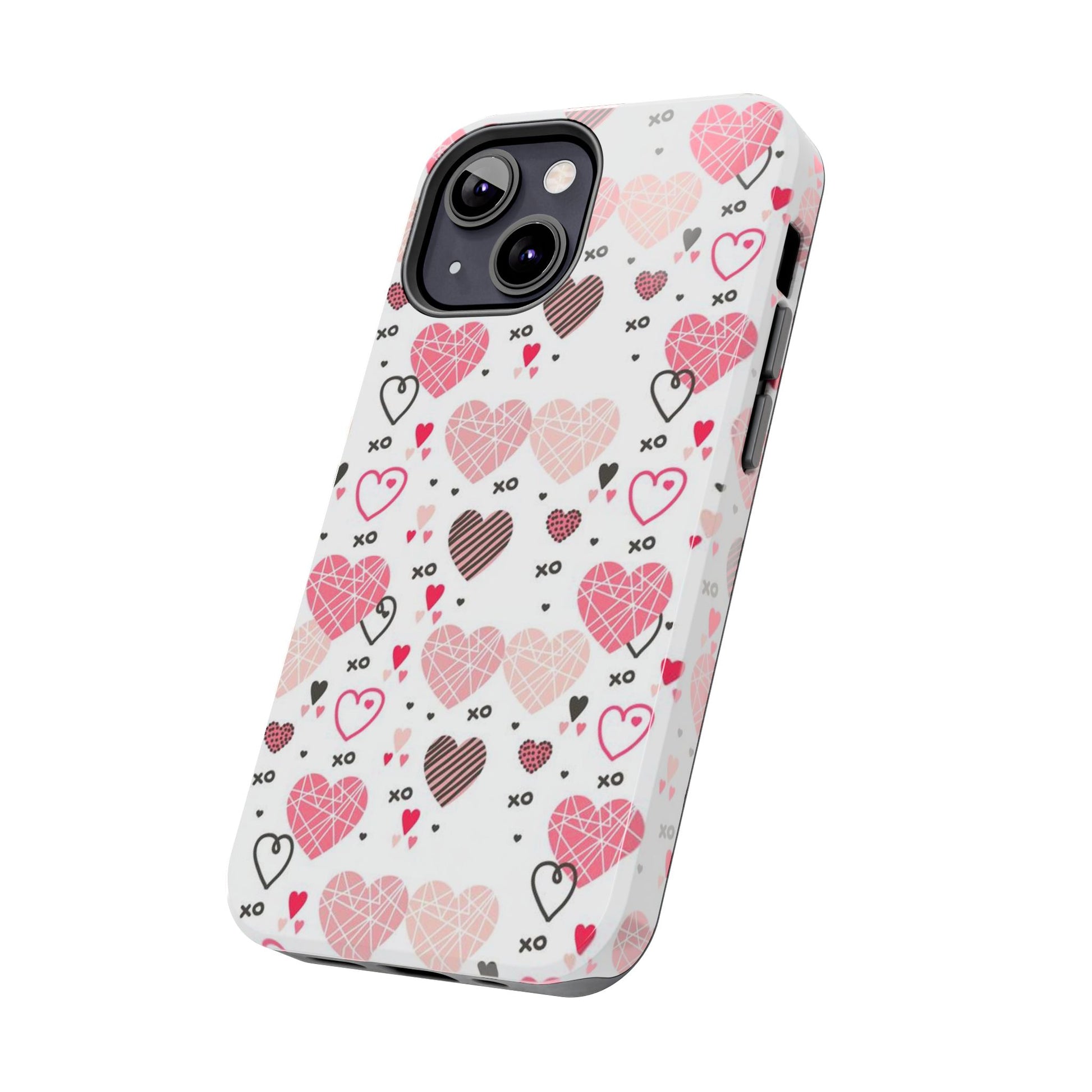 Valentine Hearts Tough Phone Cases