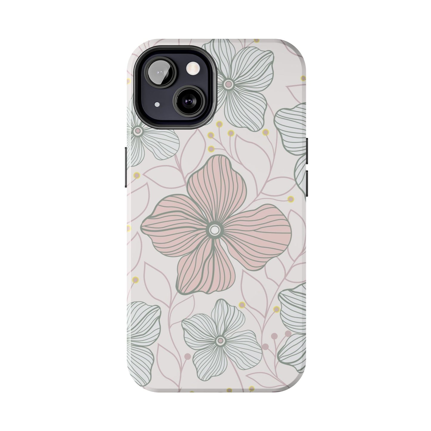 Florals seamless pattern Tough Phone Cases