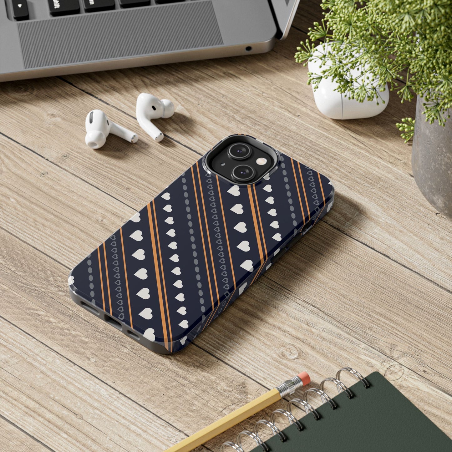 Seamless pattern geometry graphic for textile wrapping cover floor fabric Tough Phone Cases