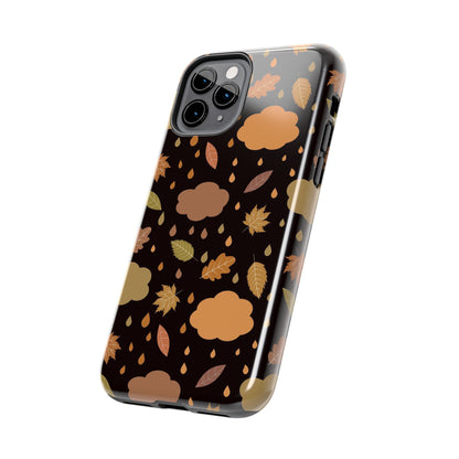 Autumn seamless pattern with clouds Tough Phone Cases