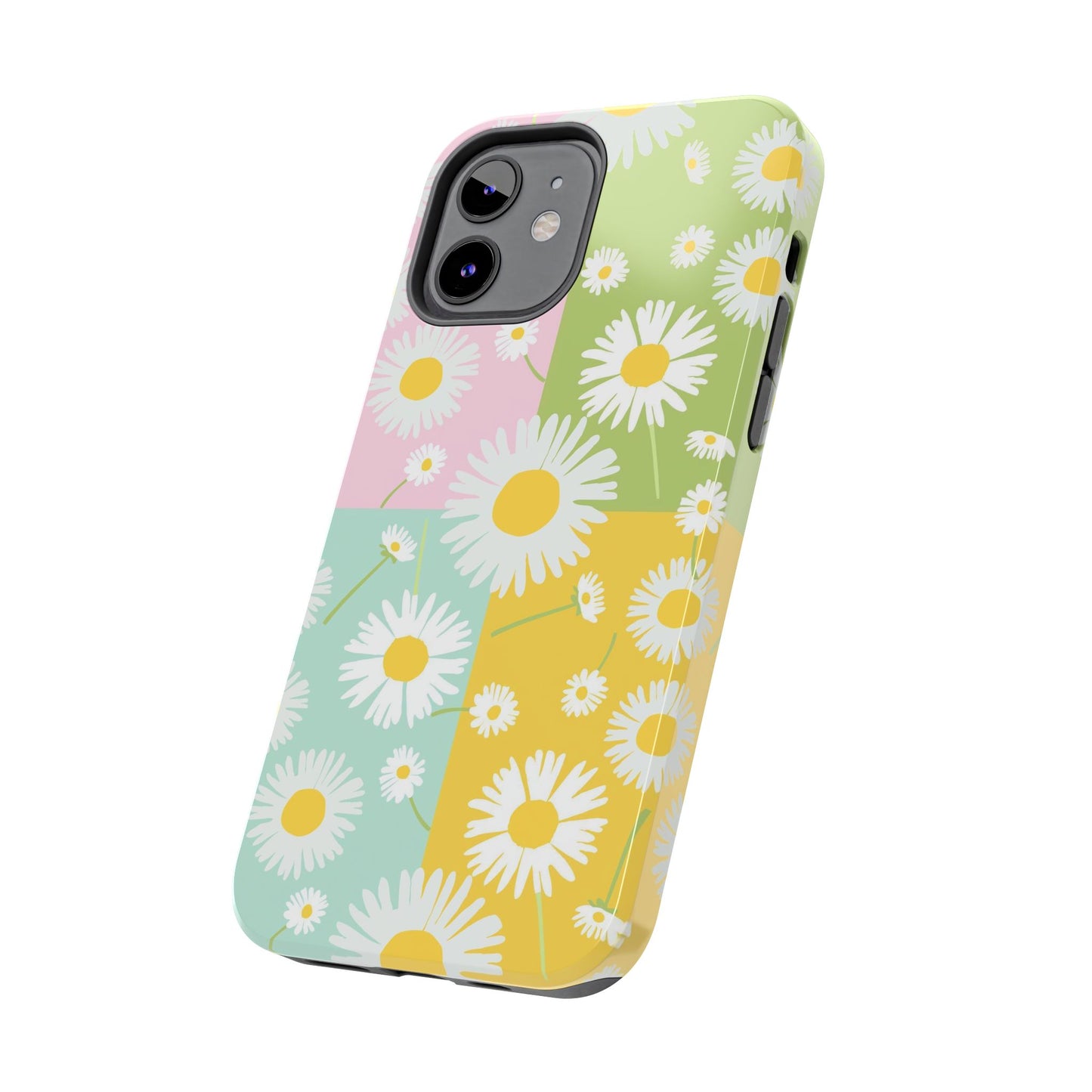 4 colors set of dandelion seamless pattern Tough Phone Cases