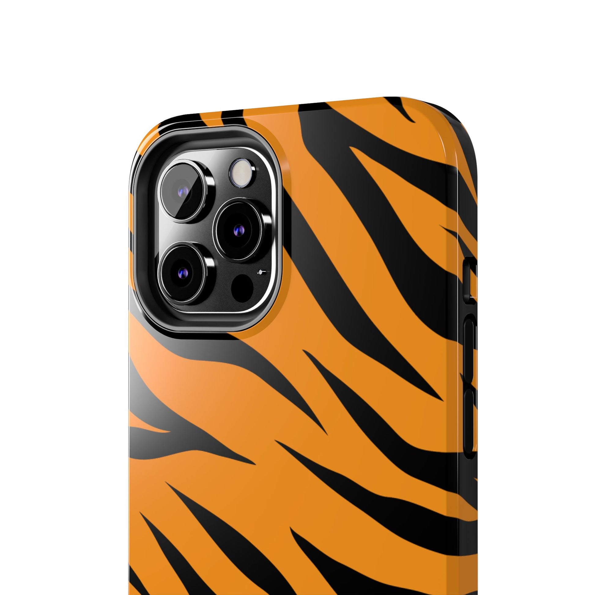 Tiger Texture Tough Phone Cases