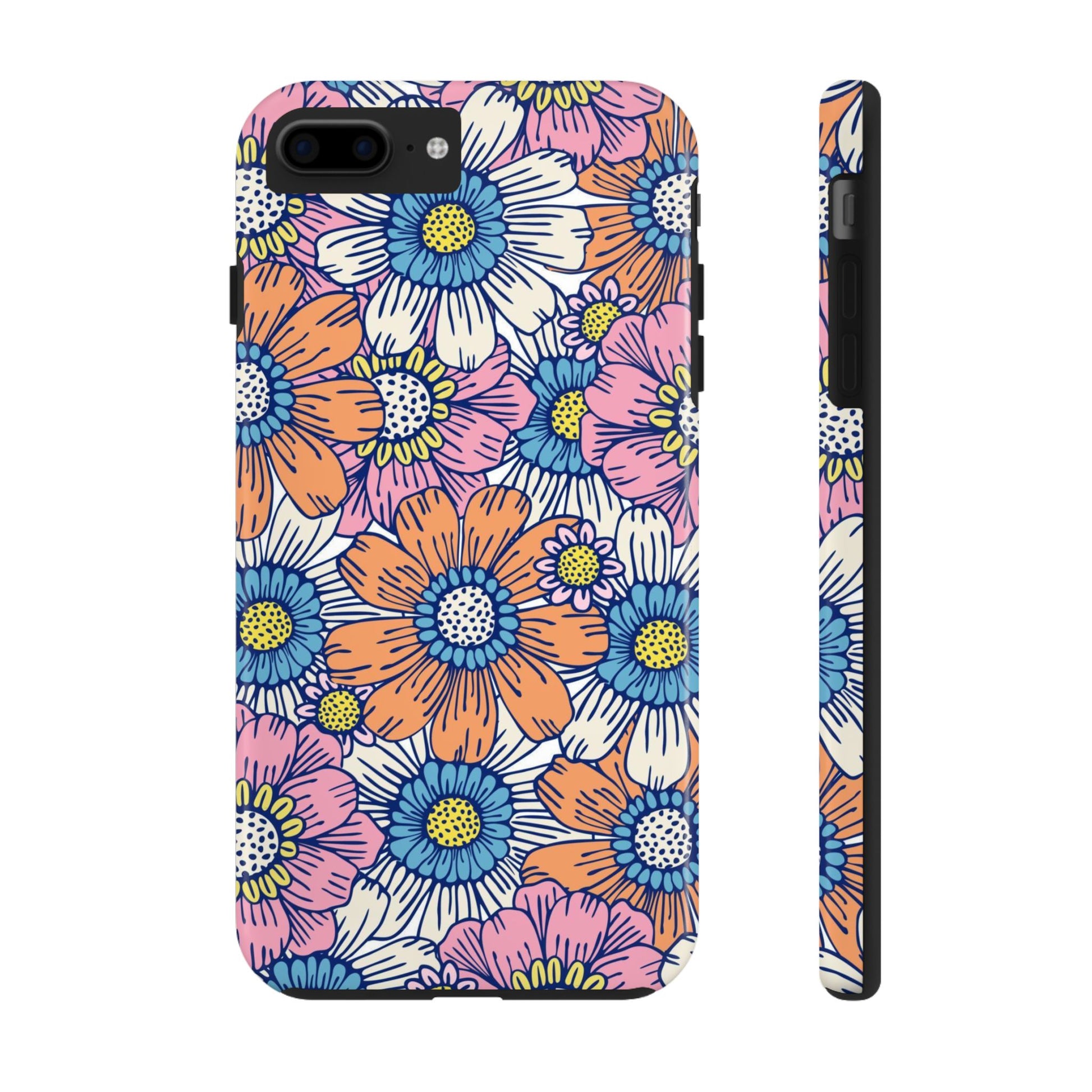 Flower field pattern Tough Phone Cases iPhone 7 Plus, iPhone 8 Plus