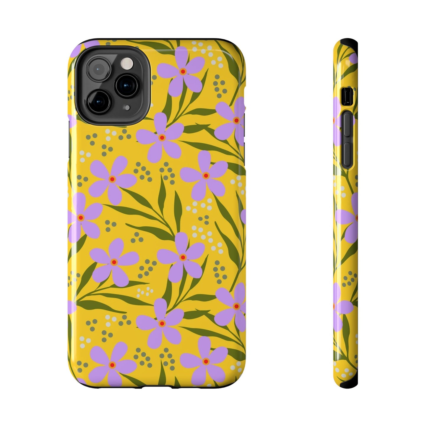 Folk art floral seamless pattern Tough Phone Cases iPhone 11 Pro Max