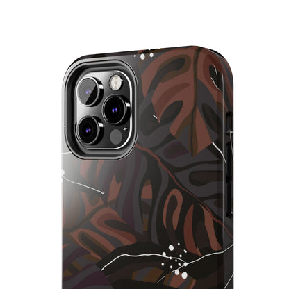 Modern exotic jungle plants Tough Phone Cases