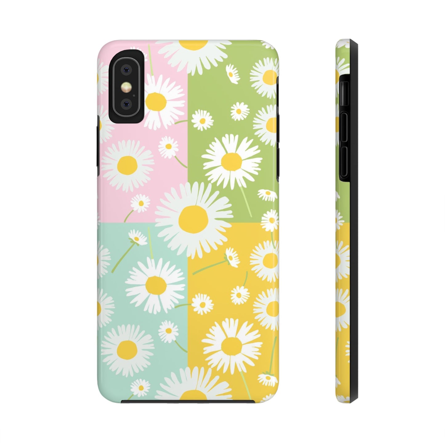 4 colors set of dandelion seamless pattern Tough Phone Cases iPhone X