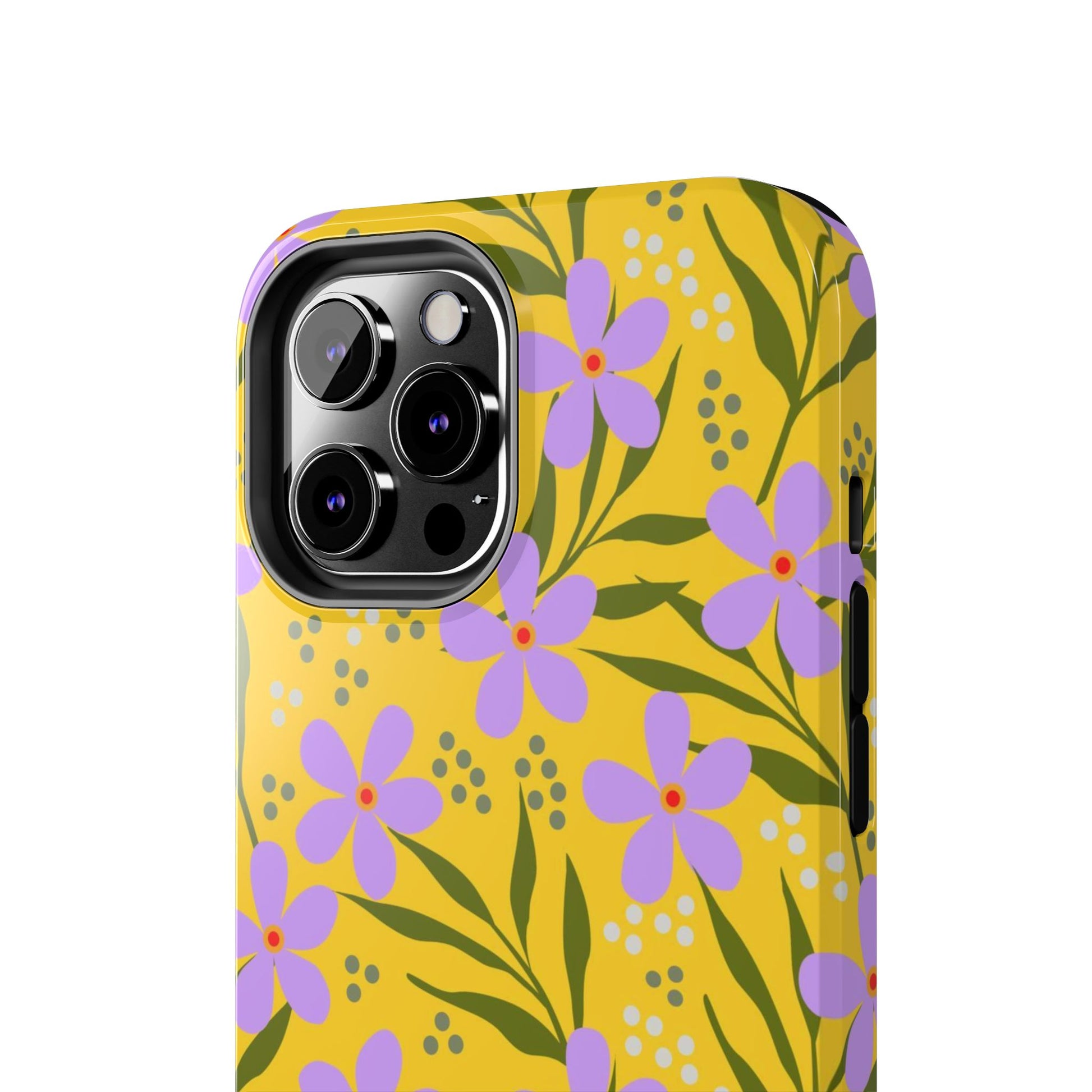 Folk art floral seamless pattern Tough Phone Cases