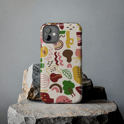 Simple abstract modern Tough Phone Cases