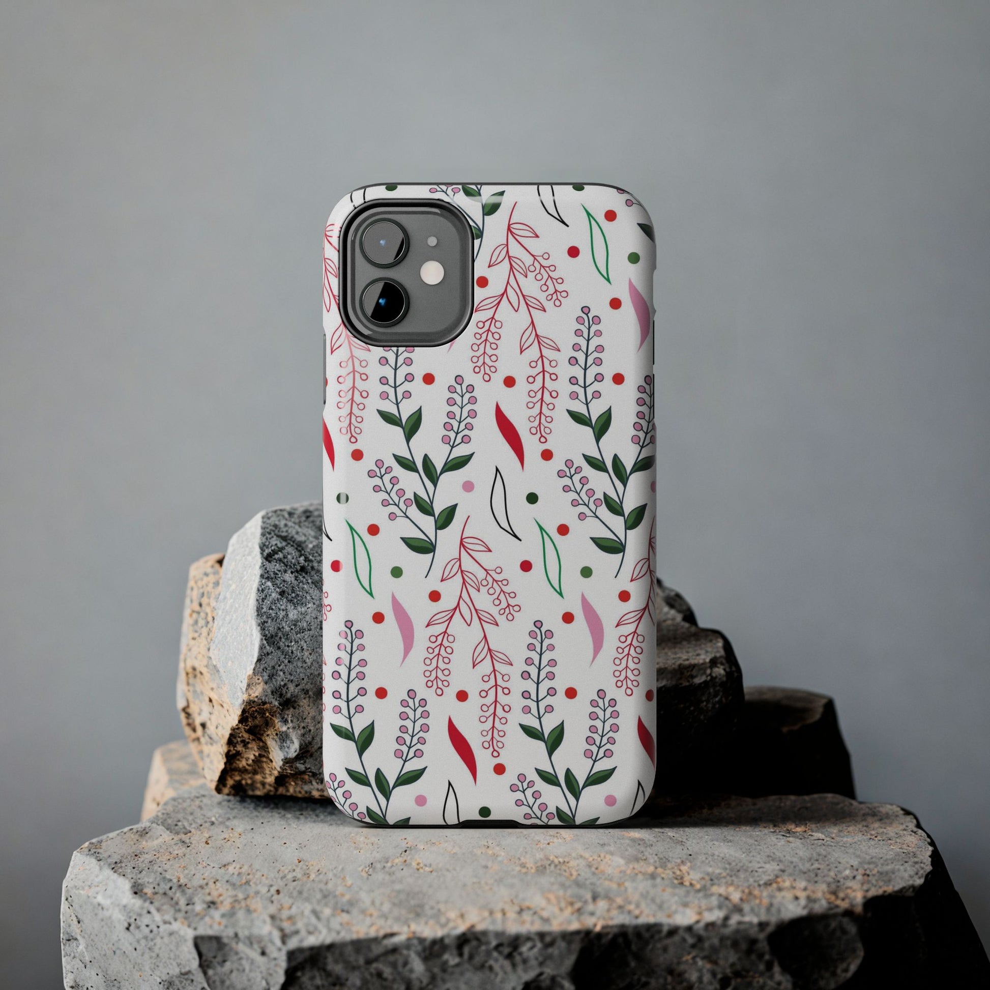 Seamless floral pattern, cute ditsy Tough Phone Cases