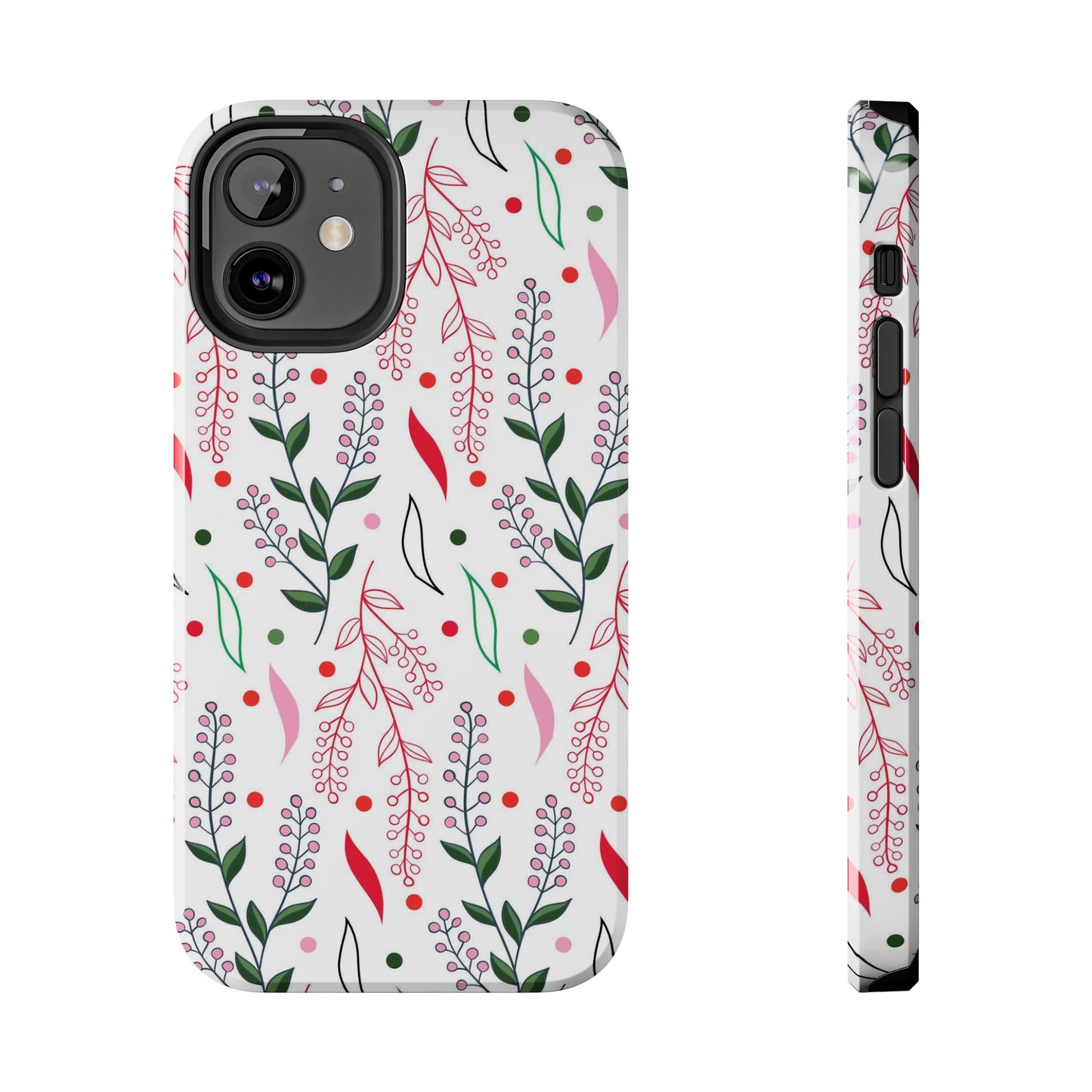 Seamless floral pattern, cute ditsy Tough Phone Cases iPhone 12 Mini