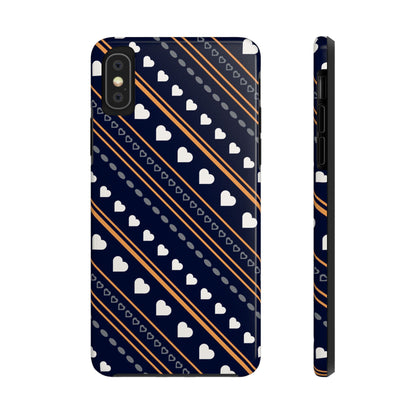 Seamless pattern geometry graphic for textile wrapping cover floor fabric Tough Phone Cases iPhone XS