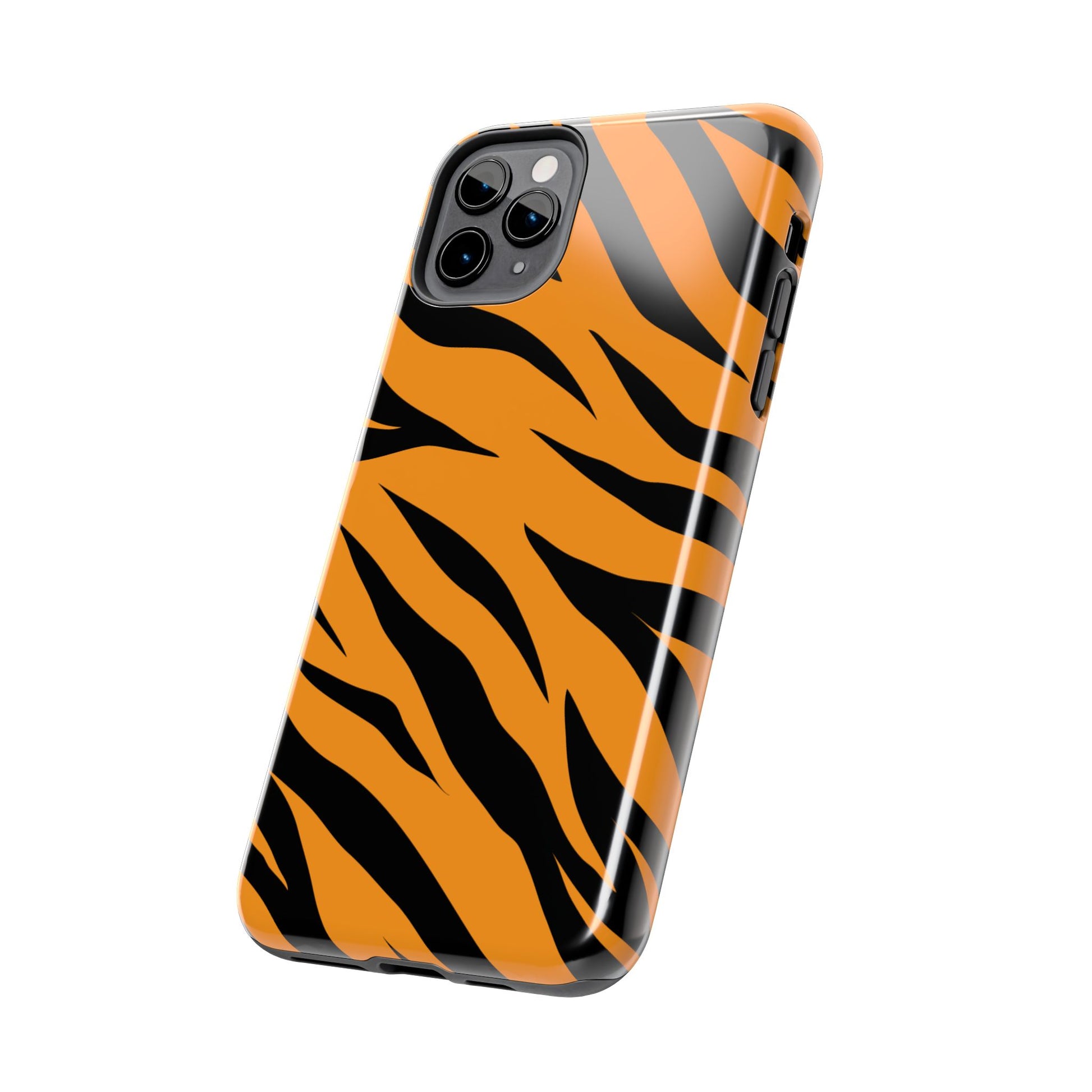 Tiger Texture Tough Phone Cases