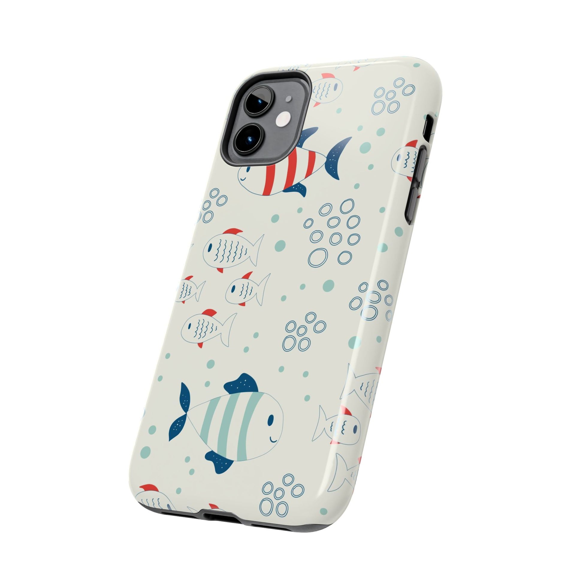 hand drawn colored childish seamless Tough Phone Cases