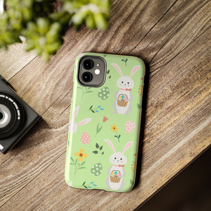 Festive spring easter seamless pattern Tough Phone Case