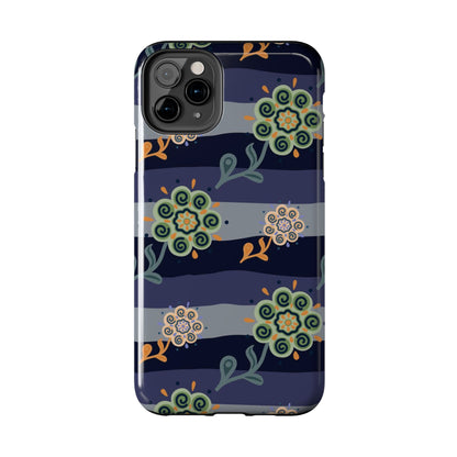 Abstract ethnic flower seamless pattern Tough Phone Cases