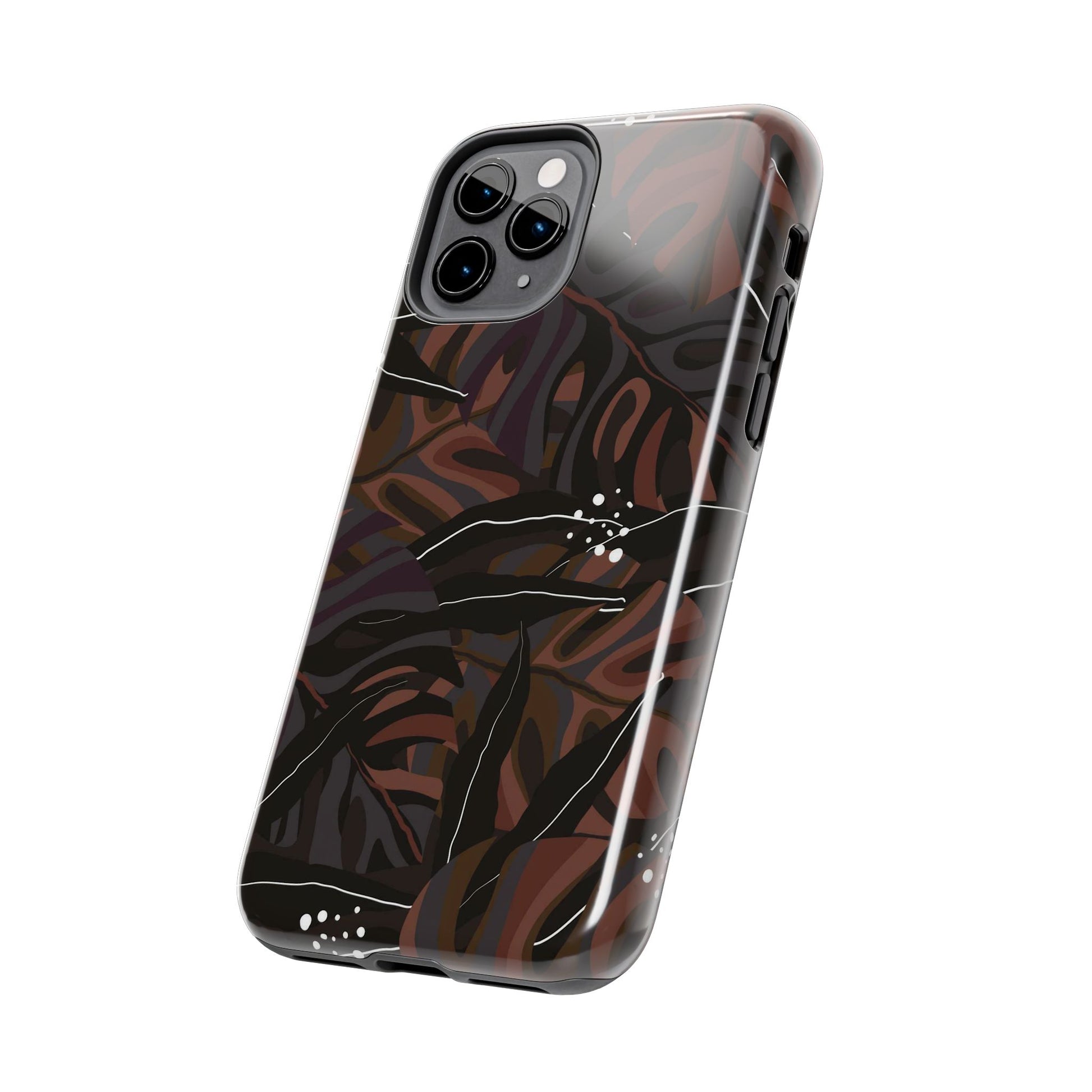 Modern exotic jungle plants Tough Phone Cases