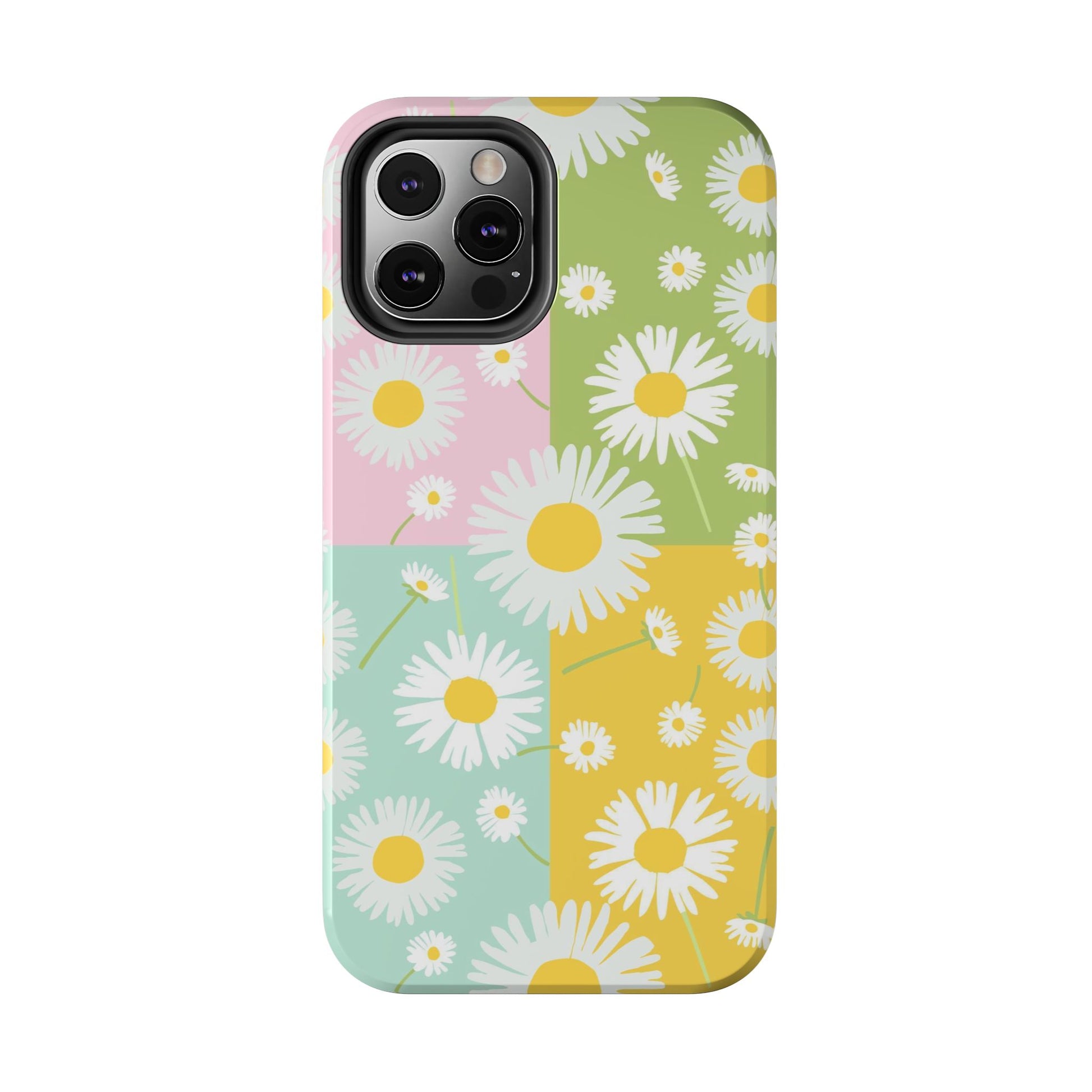 4 colors set of dandelion seamless pattern Tough Phone Cases