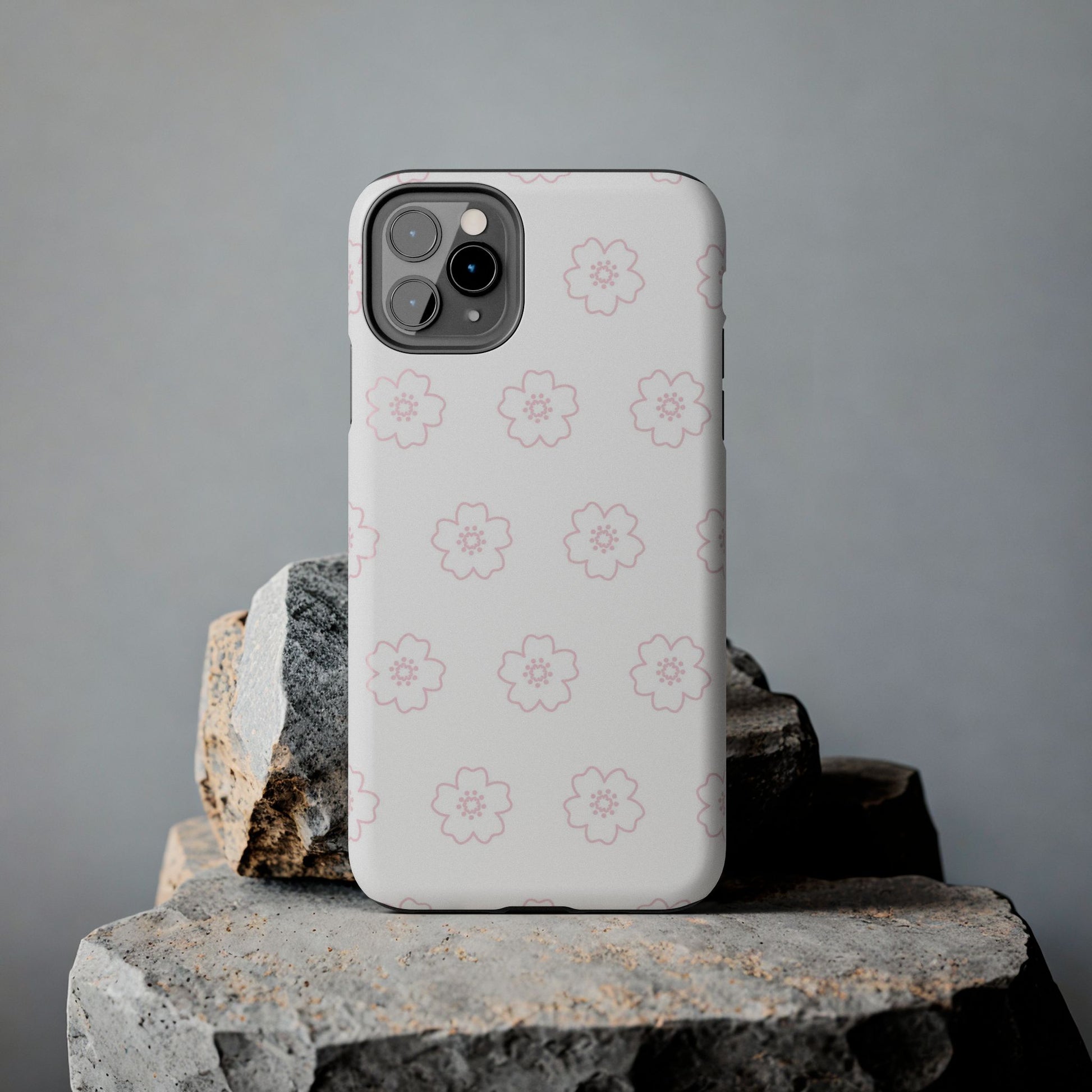 Cherry blossom seamless pattern Tough Phone Cases