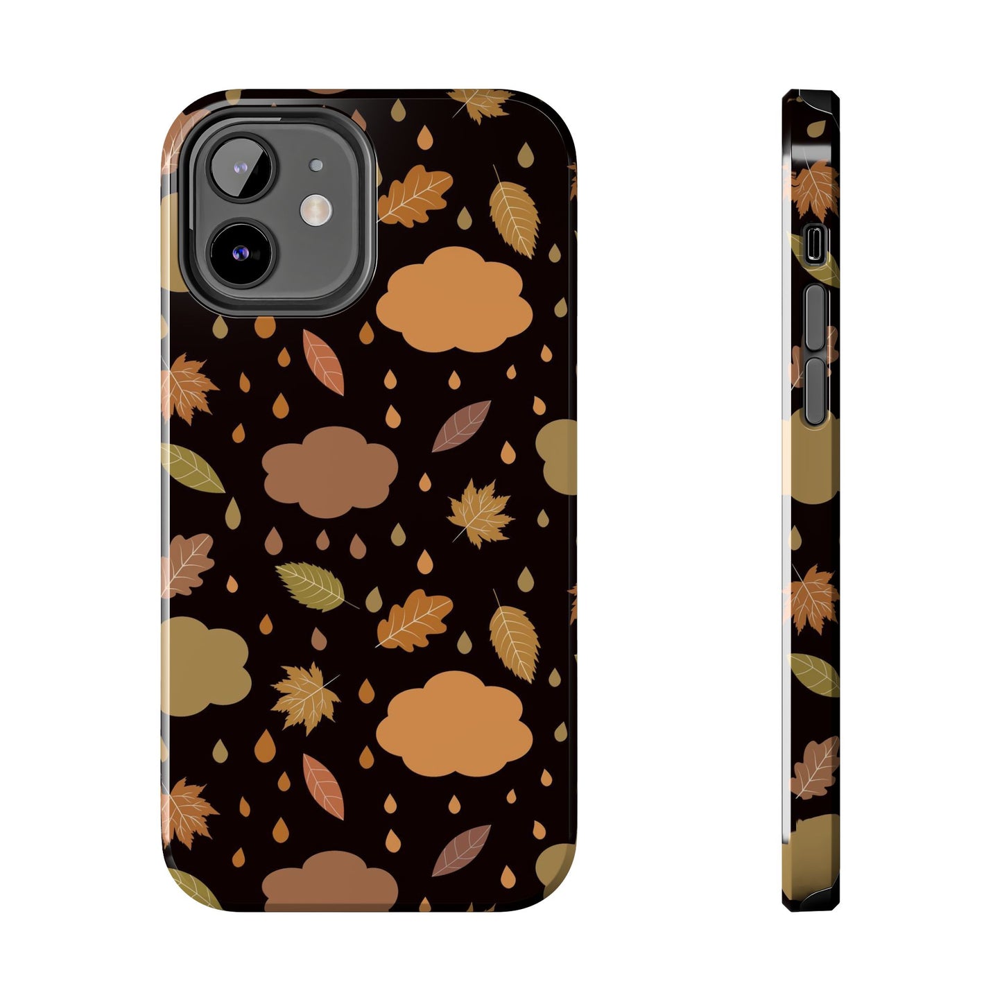 Autumn seamless pattern with clouds Tough Phone Cases iPhone 12