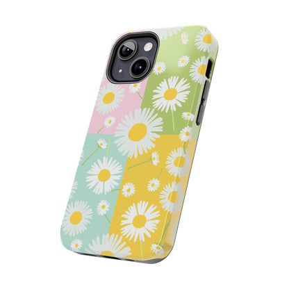 4 colors set of dandelion seamless pattern Tough Phone Cases