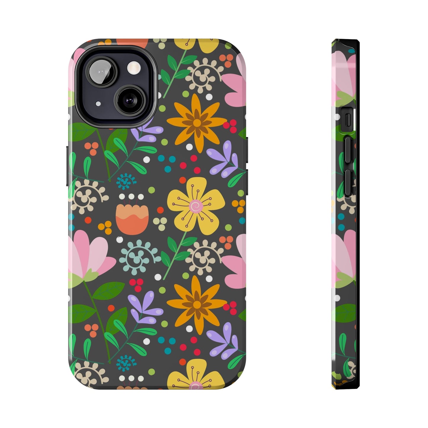 Abstract floral seamless pattern Tough Phone Cases iPhone 13