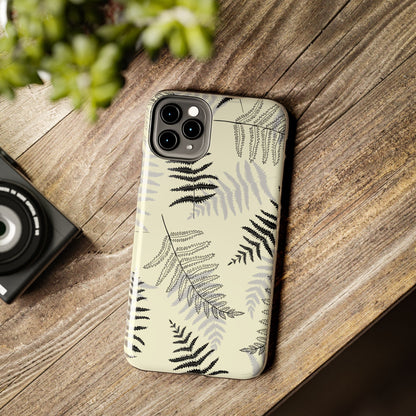 fern leaves Tough Phone Cases