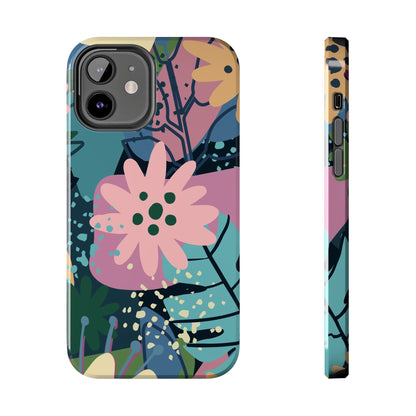 Contemporary collage design Tough Phone Cases iPhone 12