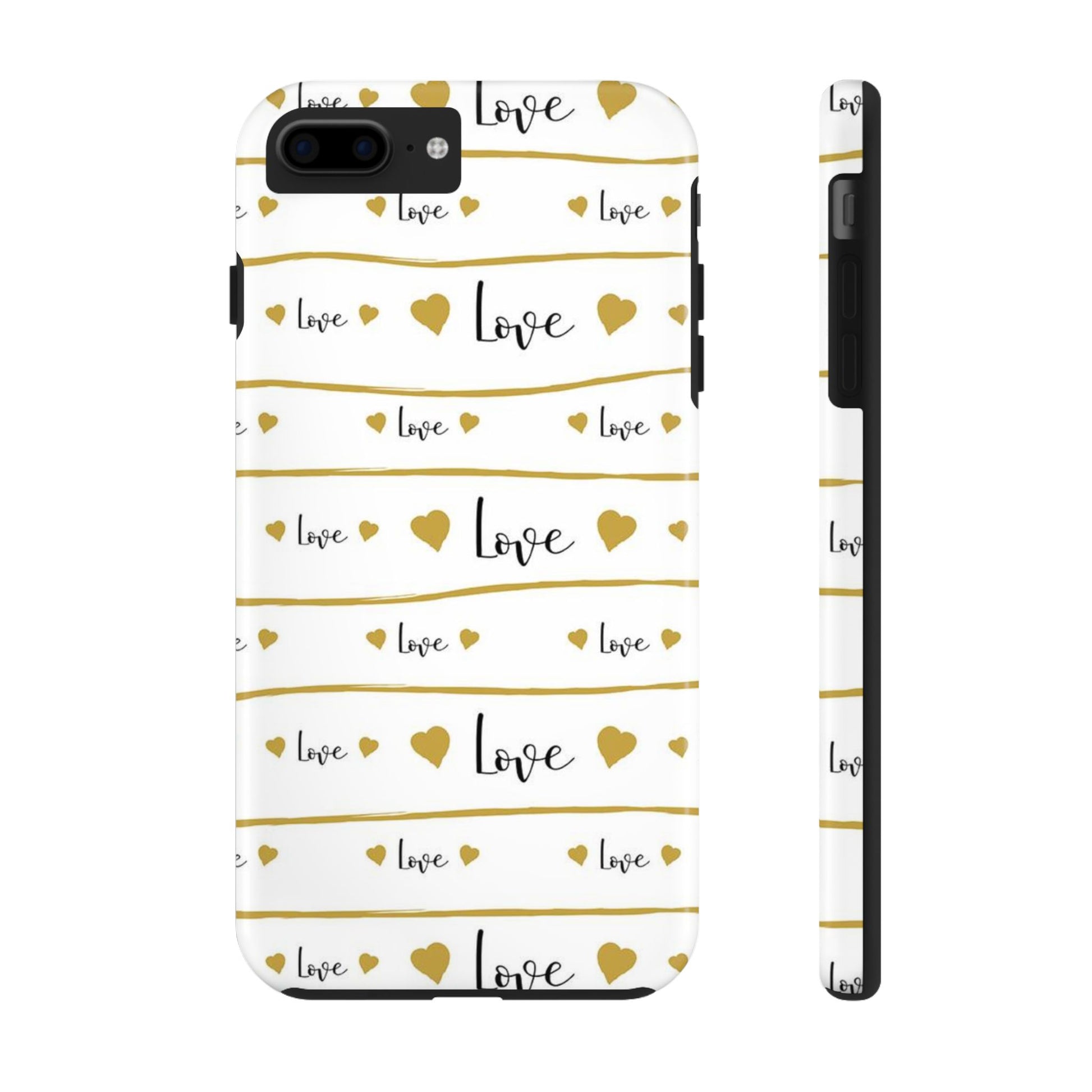 Love pattern Tough Phone Cases iPhone 7 Plus, iPhone 8 Plus