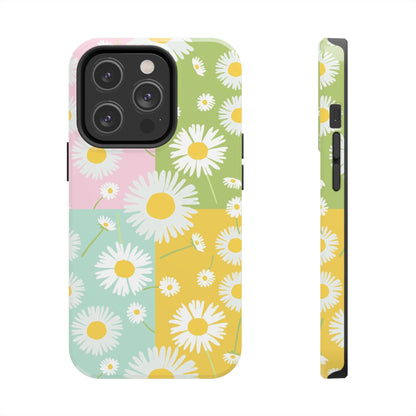 4 colors set of dandelion seamless pattern Tough Phone Cases iPhone 14 Pro