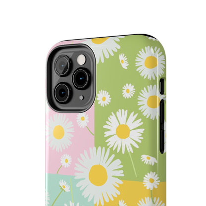 4 colors set of dandelion seamless pattern Tough Phone Cases