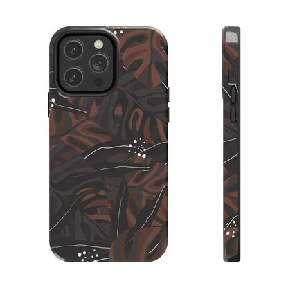 Modern exotic jungle plants Tough Phone Cases iPhone 14 Pro Max