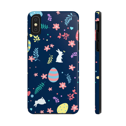 Cute hand drawn Easter seamless pattern Tough Phone Cases iPhone X