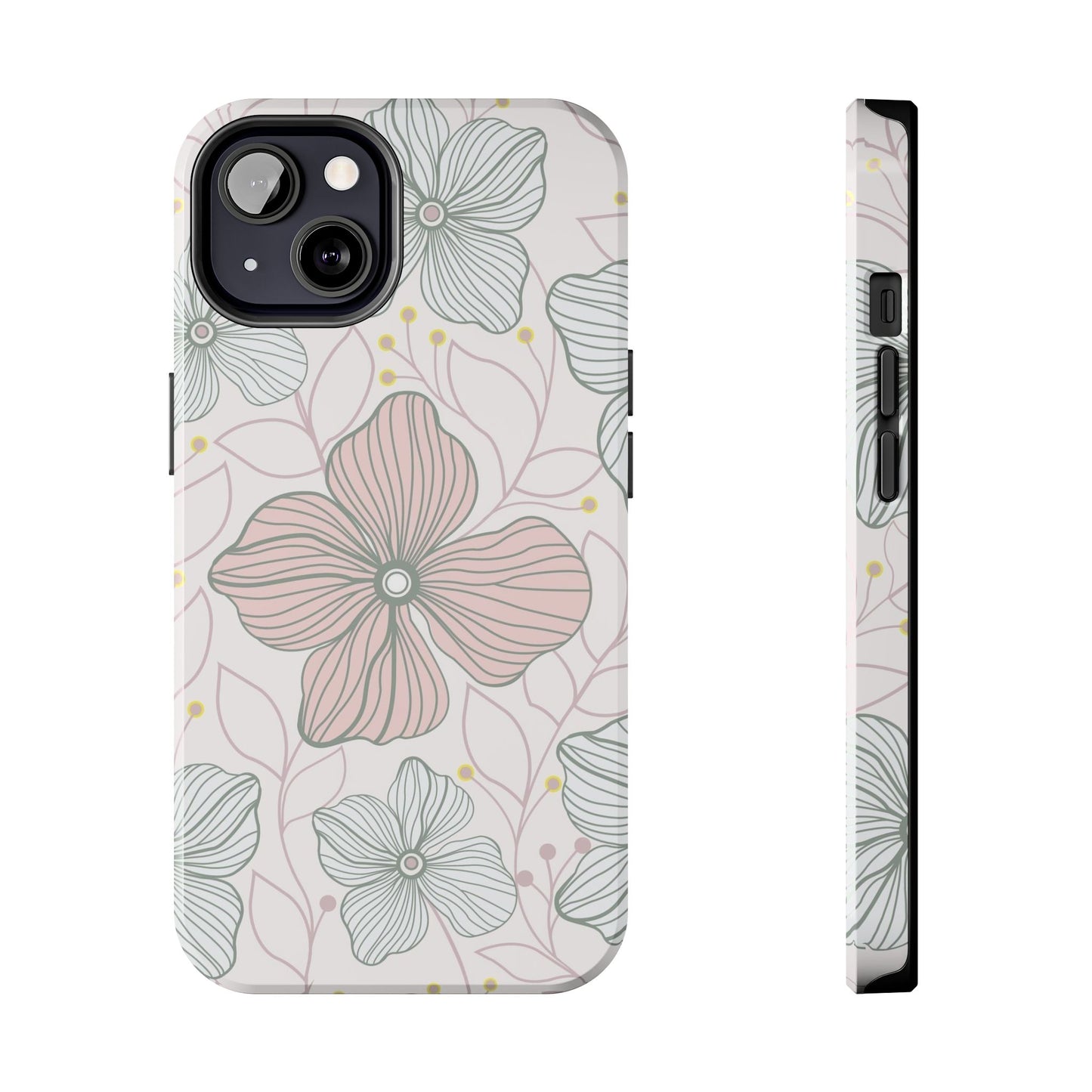 Florals seamless pattern Tough Phone Cases iPhone 13