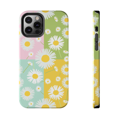 4 colors set of dandelion seamless pattern Tough Phone Cases iPhone 12 Pro