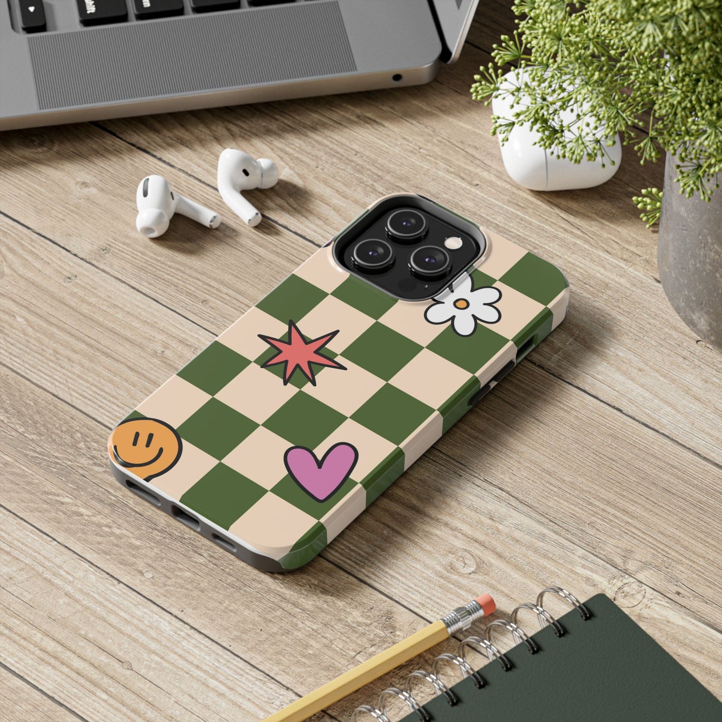 Groovy seamless pattern Tough Phone Cases