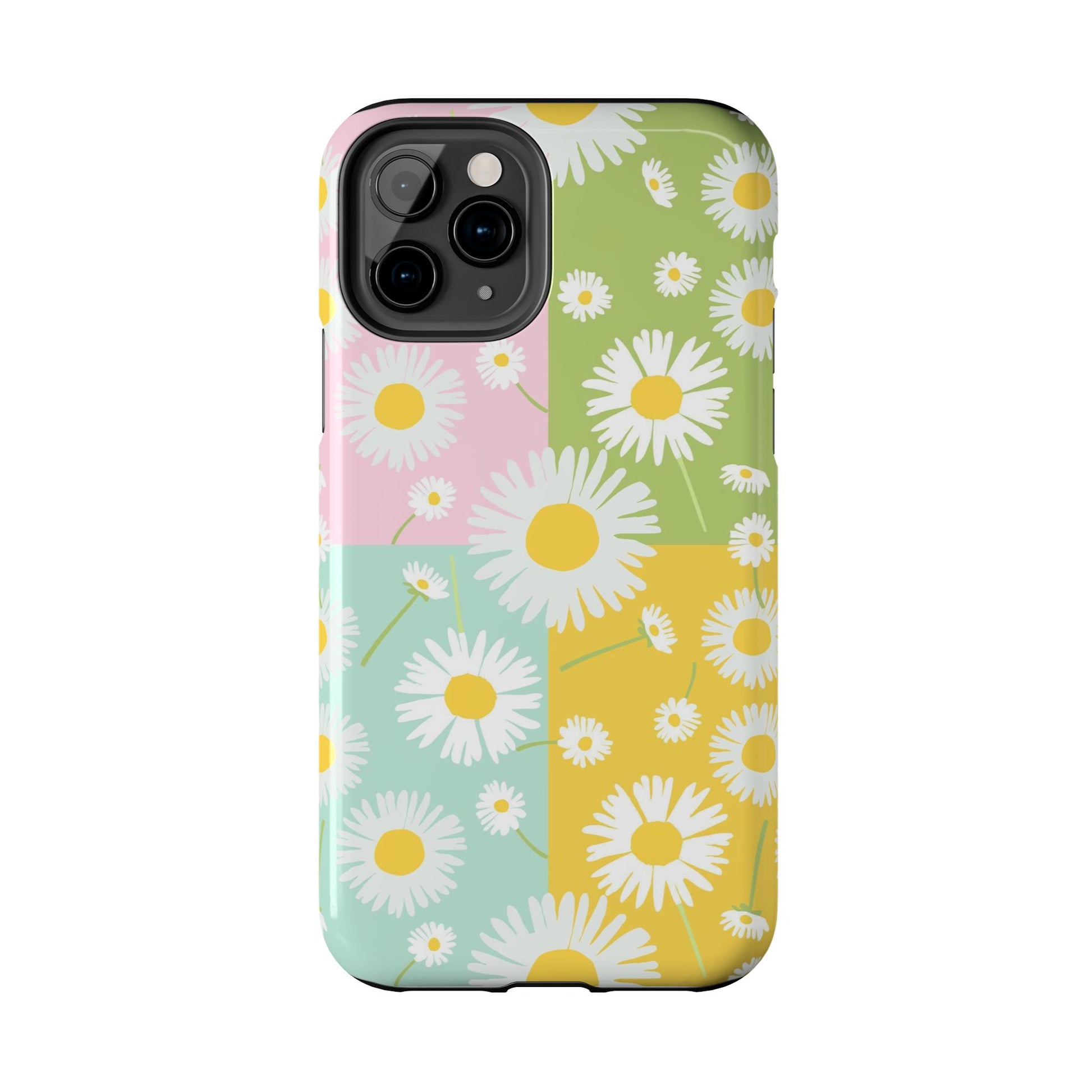 4 colors set of dandelion seamless pattern Tough Phone Cases