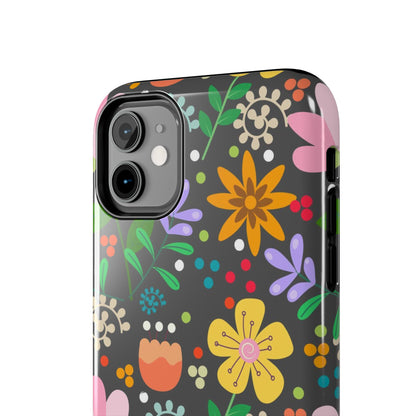 Abstract floral seamless pattern Tough Phone Cases