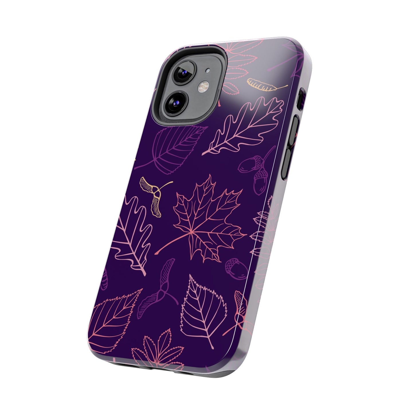 Seamless pattern with autumn leaves Tough Phone Cases