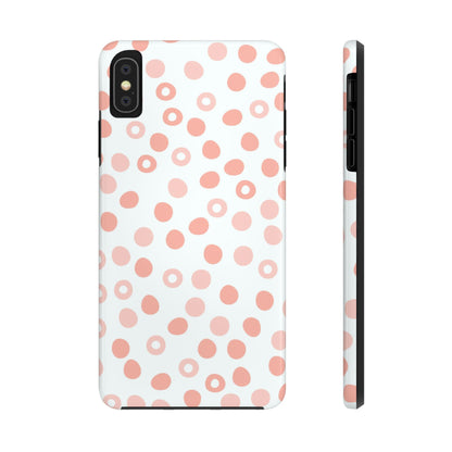 Abstract spotted seamless pattern in pastel colors. Tough Phone Cases iPhone XS MAX