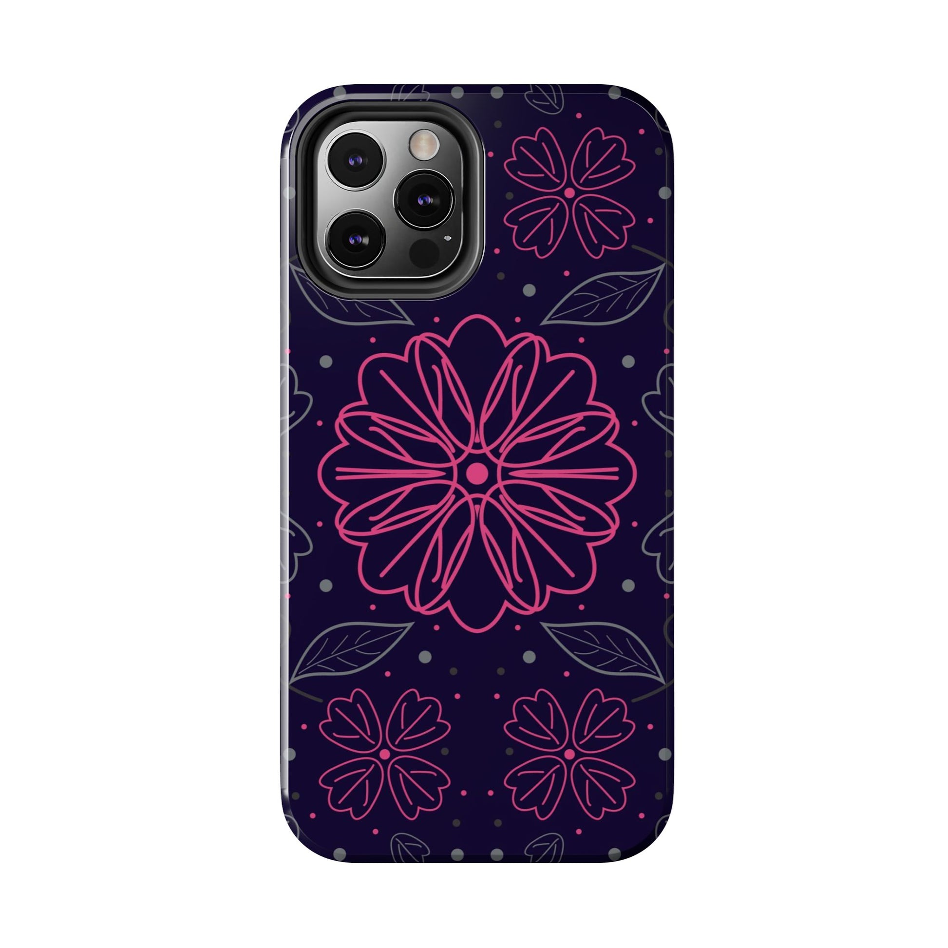 Seamless pattern geometry graphic for textile wrapping cover floor fabric Tough Phone Cases