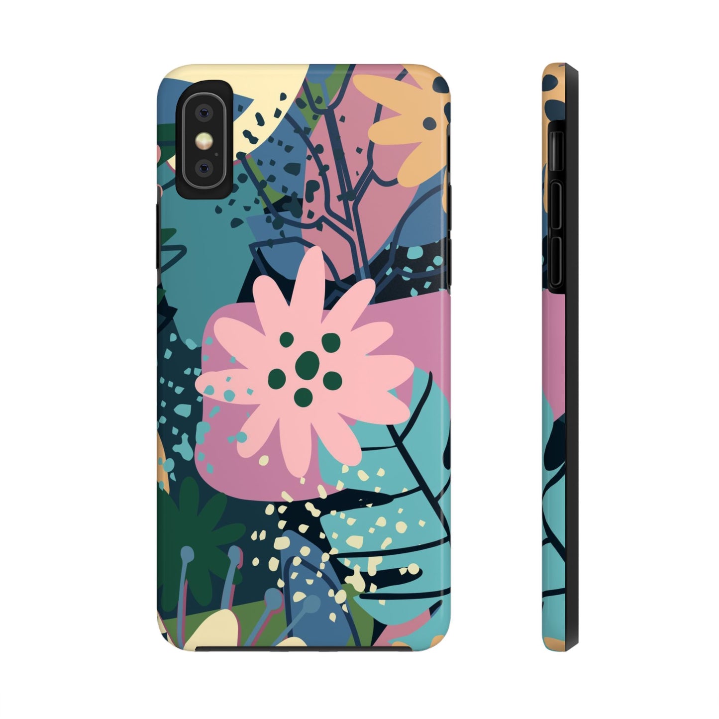 Contemporary collage design Tough Phone Cases iPhone XS