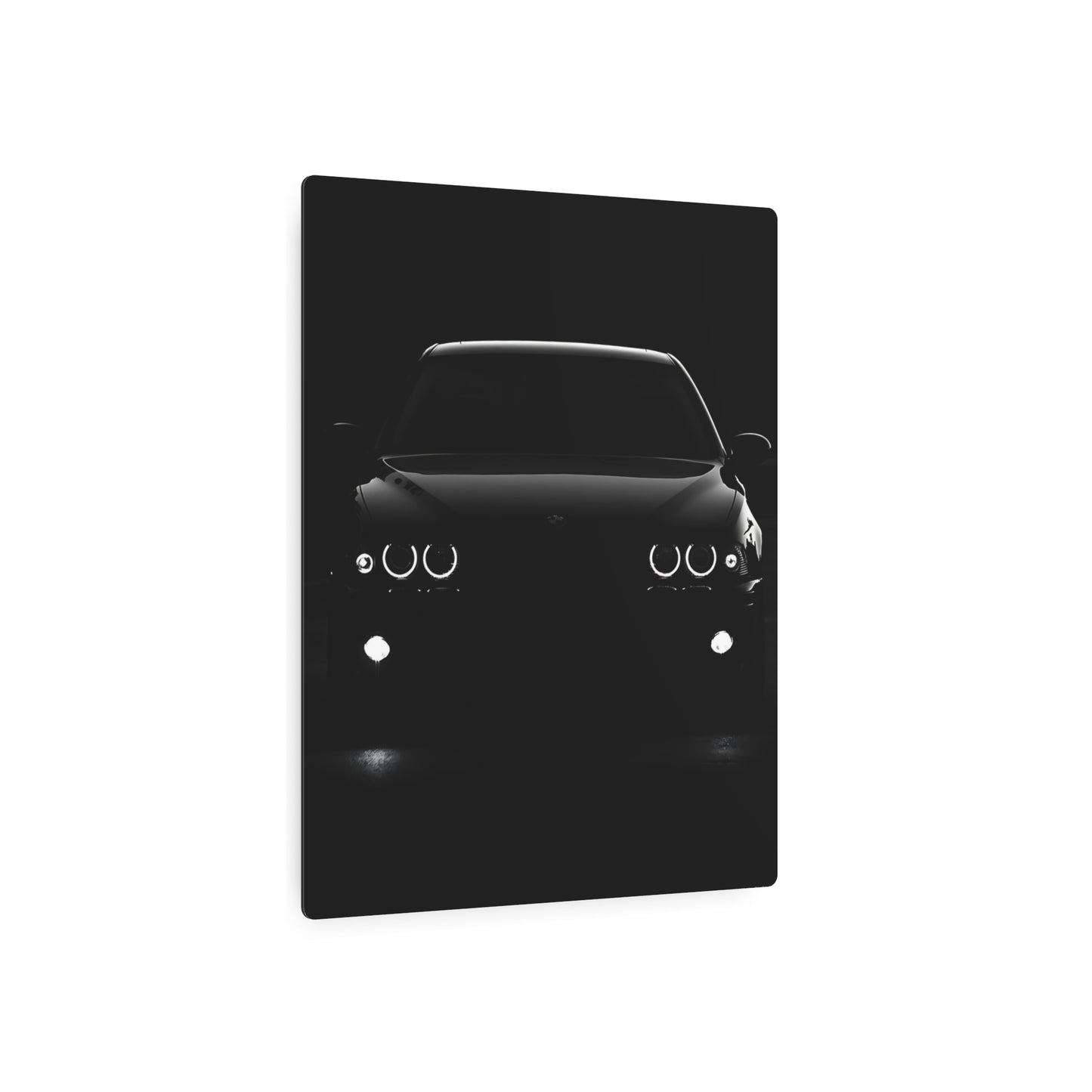 Black Bmw Metal Art Sign 11″ x 14″ (Vertical) 0.12''