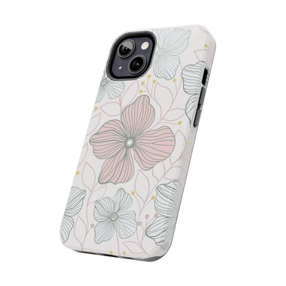 Florals seamless pattern Tough Phone Cases